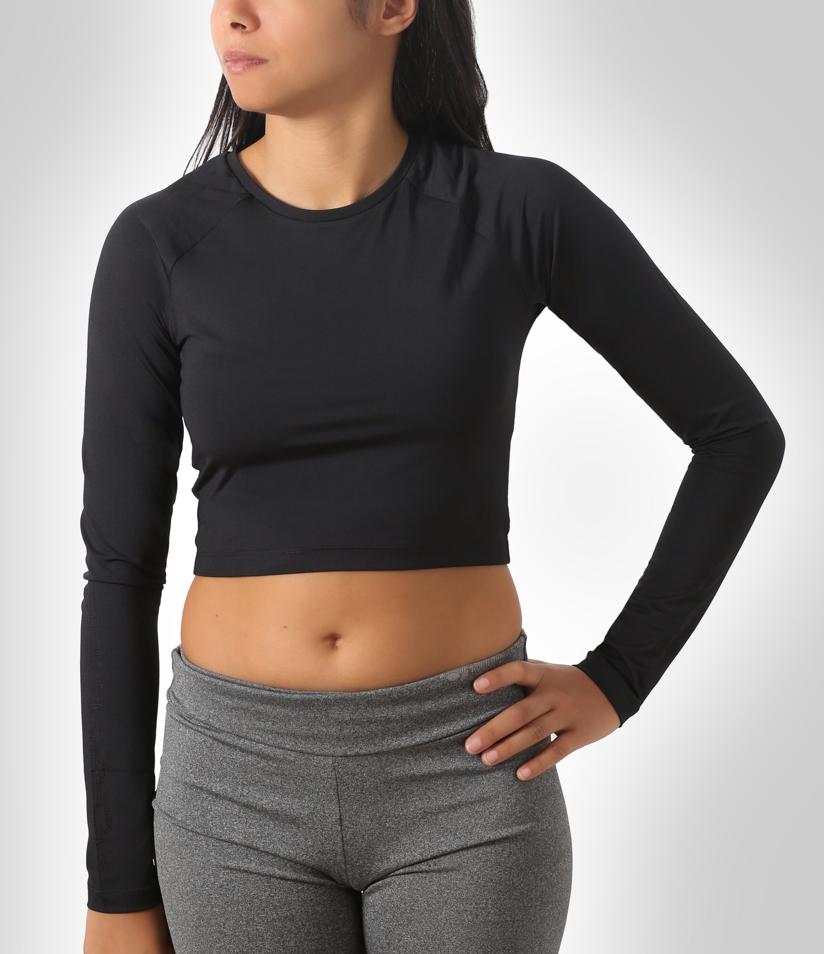 Bodyfit Long Sleeve Svart