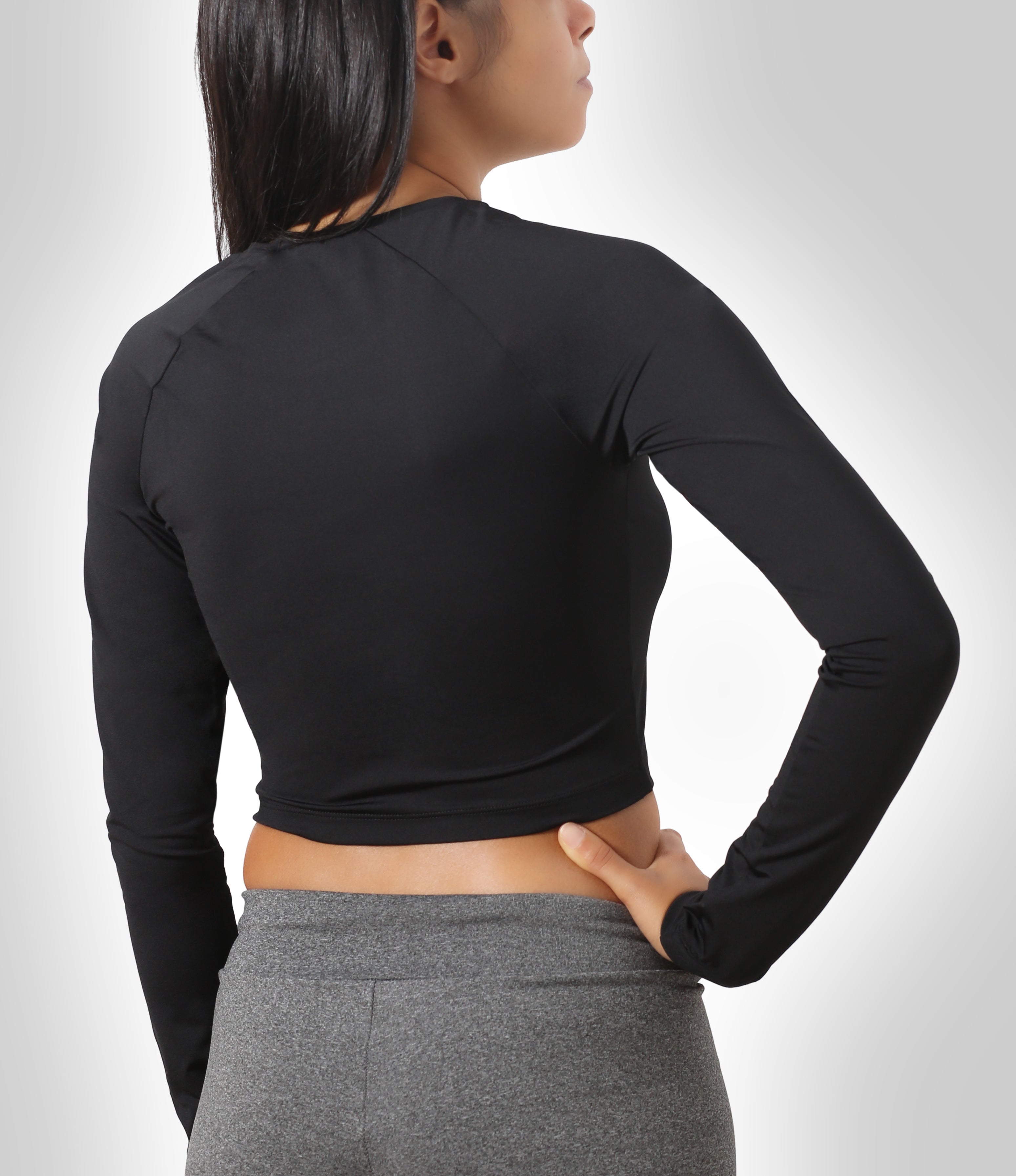 Bodyfit Long Sleeve Svart