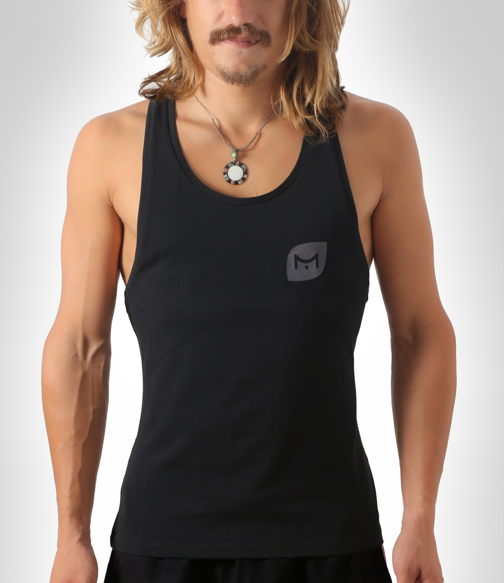 Tank Top Herr Svart
