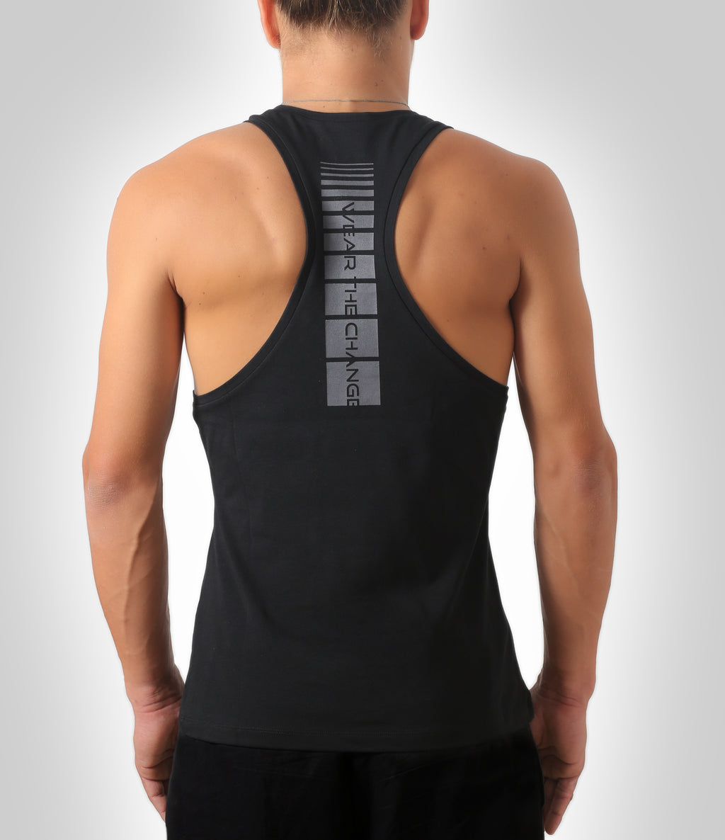 Tank Top Herr Svart