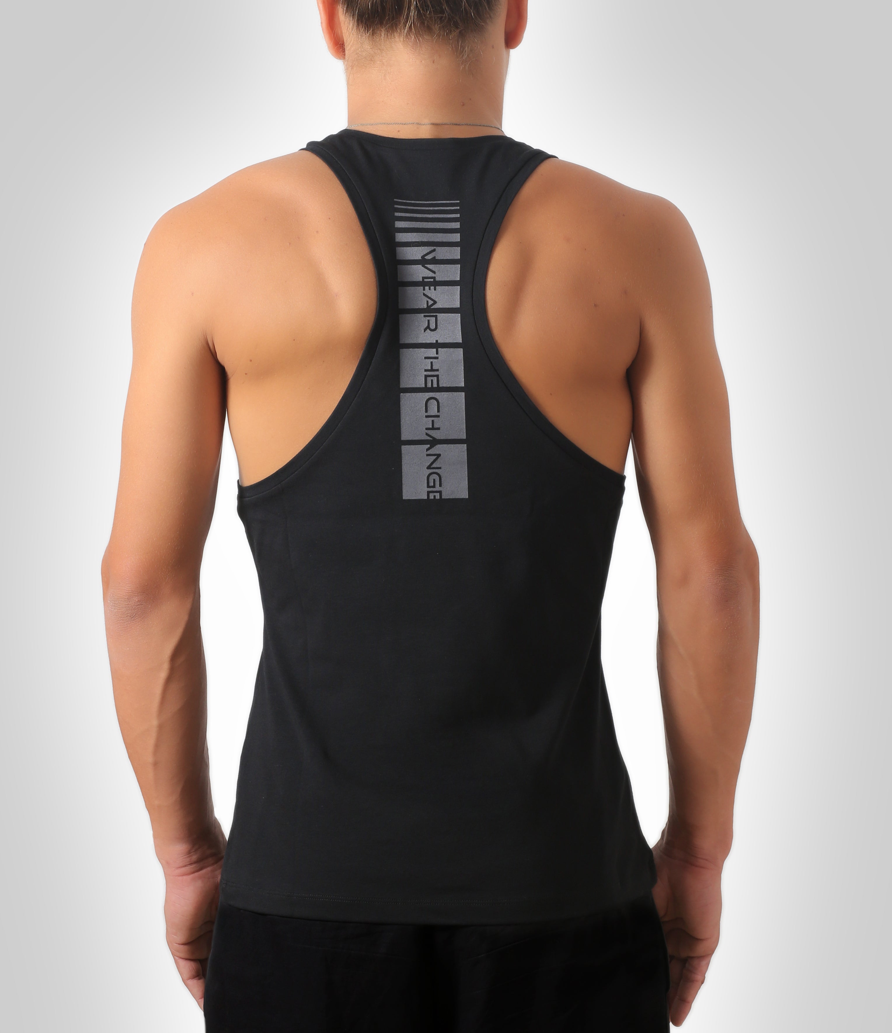 Tank Top Herr Svart